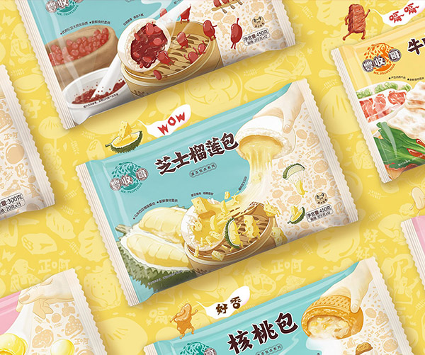 垂涎欲滴的美食包装设计